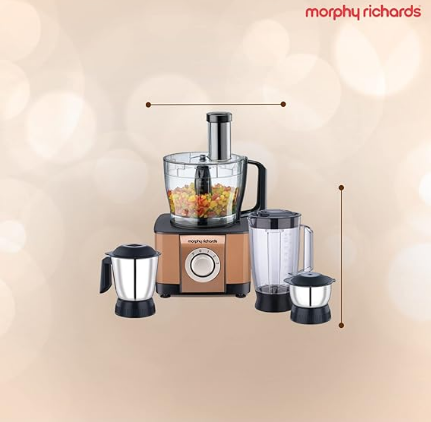 Morphy Richards Icon Superb 1000-Watt Versatile Food Processor