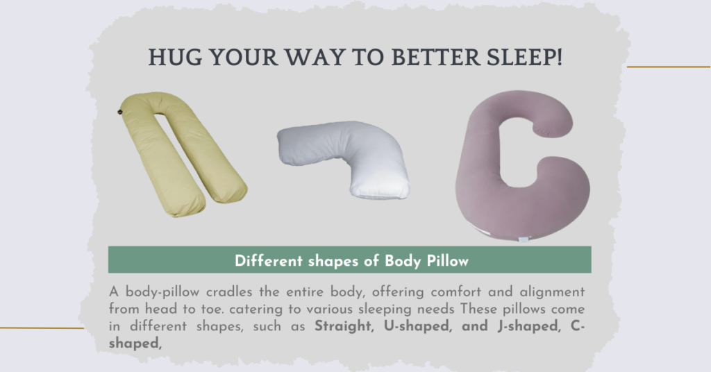 Body Pillow: Hug Your Way to Better Sleep!