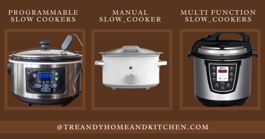7 Amazing Benefits of a Slow Cooker and How to Use It 2 Slow cookers types