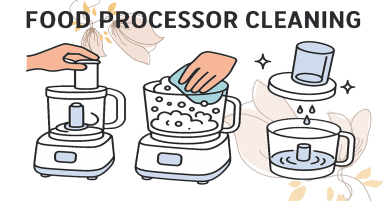 clean a food processor