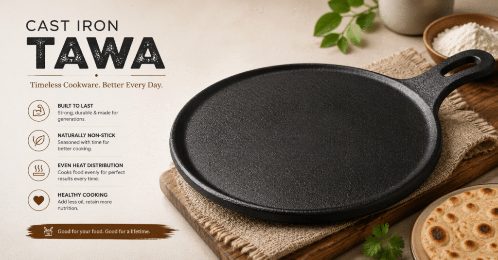 Cast Iron Tawa